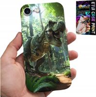 ETUI DO IPHONE 7 / 8 / SE2 - DINO DINOZAUR TYRANOZAUR CASE + SZKŁO