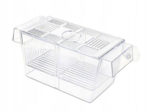 Kotnik Plastikowy dla Ryb Rozmiar L 22,5x9,5x10cm Dwie Komory DUŻY na Arena.pl