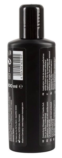 Vanilla Massage Oil 100 Ml zdjęcie 3