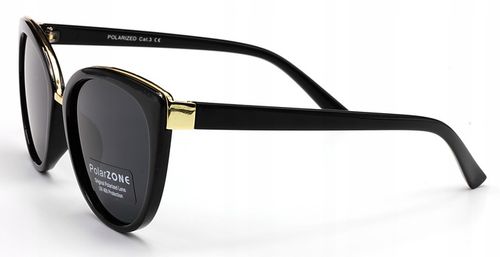 OKULARY PRZECIWSŁONECZNE DAMSKIE POLARYZACYJNE filtr UV 400 modne kocie na Arena.pl