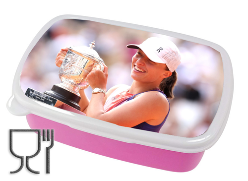 Pojemnik śniadaniowy - Lunchbox - Iga Świątek dla fana/fanki na Arena.pl