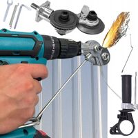 ADAPTER NAKŁADKA PRZYSTAWKA DO CIĘCIA BLACHY METALU NA WIERTARKĘ KOŃCÓWKA