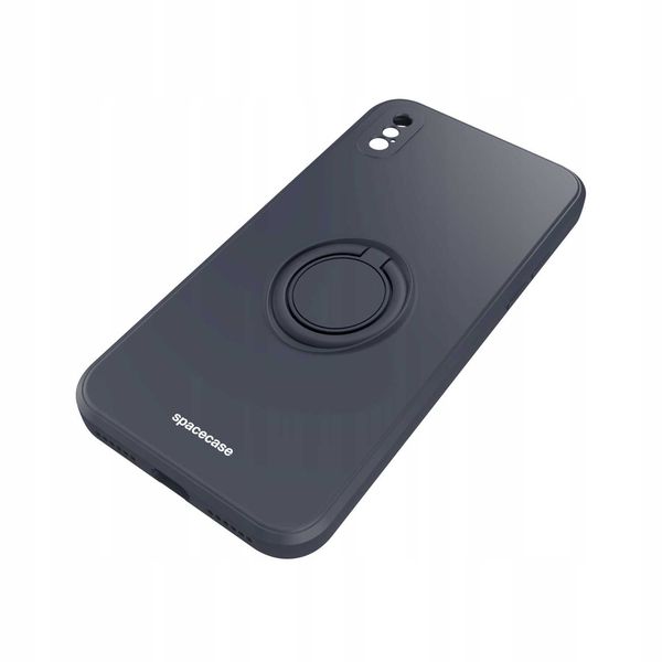 Spacecase Silicone Ring Iphone X/Xs Black zdjęcie 4