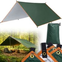 TARP PŁACHTA BIWAKOWA WODOODPORNA TERMICZNA 3X4 m