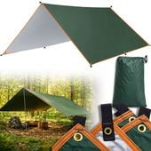 TARP PŁACHTA BIWAKOWA WODOODPORNA TERMICZNA 3X4 m