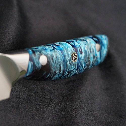 Nóż Dellinger RESIN FUTURE Utility 150 mm [K-H190] Blue na Arena.pl