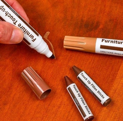 ZESTAW DO NAPRAWY RYS MEBLI DREWNIANYCH MARKARAMI PANELI DRZWI 8 SZT WOSK na Arena.pl