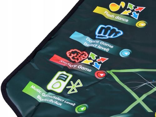 Duża Mata Taneczna dla Dzieci Zabawa Rozgrywka Taniec w Jednym ZA5337 na Arena.pl