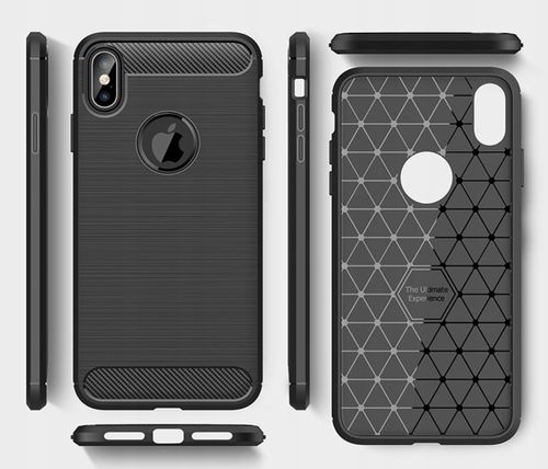 SC Carbon iPhone X/XS czarny na Arena.pl