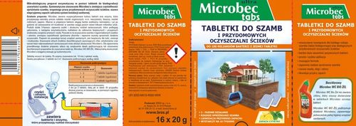 MICROBEC ULTRA Tabletki do szamb – zapach cytryny - 16 SZTUK na Arena.pl
