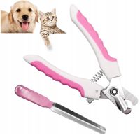 obcinacz do pazurów pilnik dla psa kota zestaw