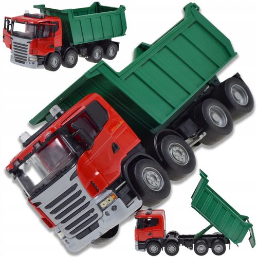 AUTO SAMOCHÓD DUŻA CIĘŻARÓWKA NAPĘD RUCHOME ELEMENTY KLAPA DRZWI DLA DZIECI na Arena.pl