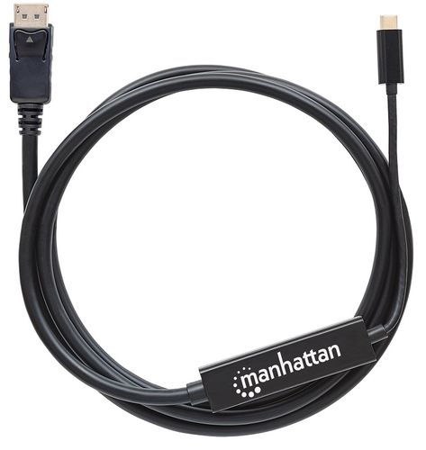 KABEL ADAPTER USB-C DP ALT MODE NA DISPLAYPORT M/M MANHATTAN 2M 152464 na Arena.pl
