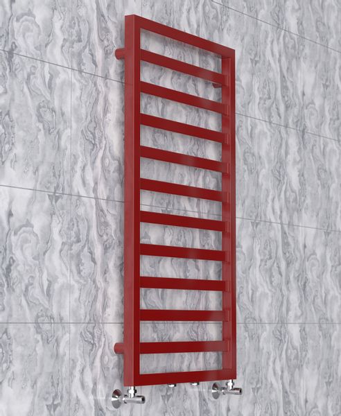*Grzejnik łazienkowy MELY 980x530 431W *CZERWONY* zdjęcie 3