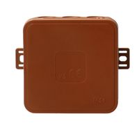 Puszka brązowa nt 75x75x41 IP54 035-02 ViPlast