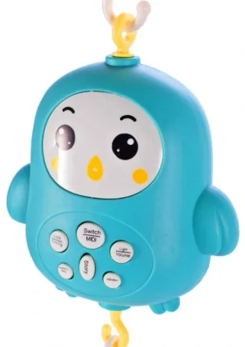 KARUZELKA KARUZELA MUZYCZNA DLA DZIECI SÓWKA DO ŁÓŻECZKA POZYTYWKA Z PILOT na Arena.pl