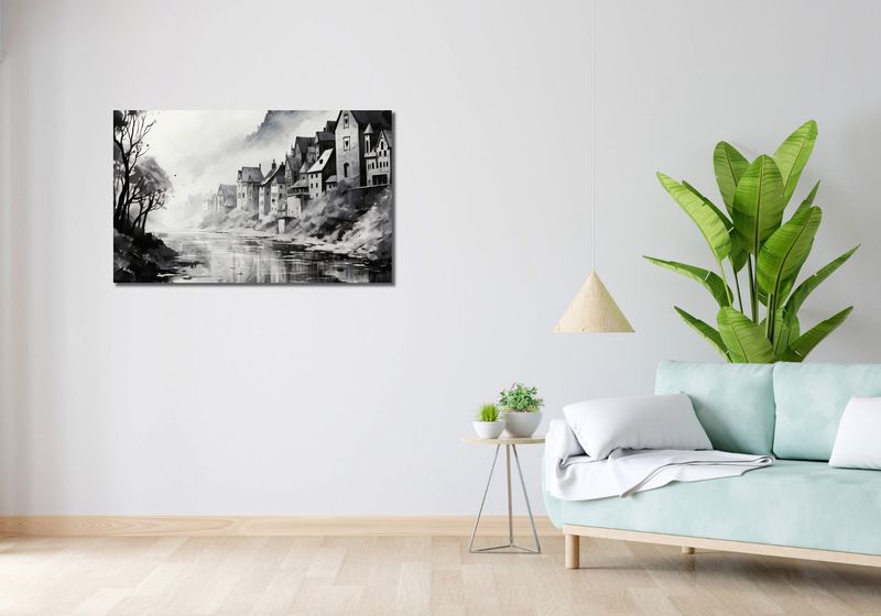 Obraz 100x60cm Mglisty Refleks zdjęcie 2