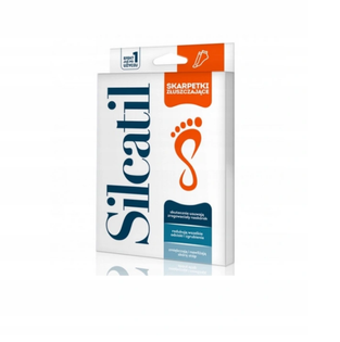 Silcatil skarpetki złuszczające 1 para