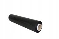 folia stretch ręczna 23 my 3 kg 160% czarna tuleja 300g