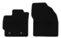 Dywaniki przednie welurowe czarne do: Toyota Prius III 2009-2011 hatchback