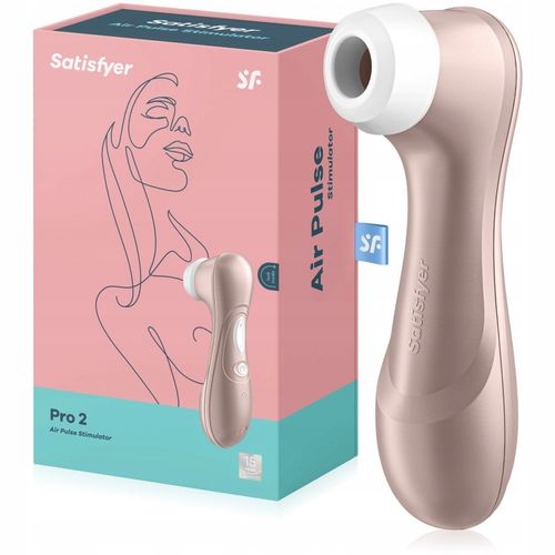 Bezdotykowy stymulator łechtaczki Satisfyer Pro 2 różowy na Arena.pl