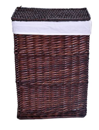Kosz wiklinowy brązowy 114 L na Arena.pl