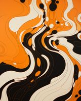 Plakat 40x50cm Tańczący Atrament