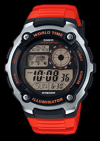 Casio MATHIS SI - AE-2100W-4AVEF -20BAR+ PUDEŁKO na Arena.pl