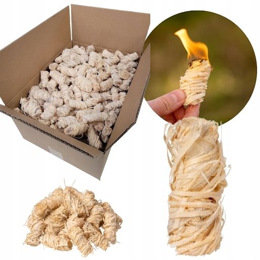 Ekopodpałka 3 kg Podpałka do kominka, Rozpałka do pieca zdjęcie 1
