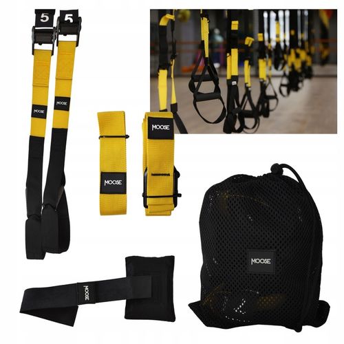 TAŚMY DO ĆWICZEŃ TRX PRO PASY TRENINGOWE PODWIESZANE Z MIARKĄ CROSSFIT HQ na Arena.pl