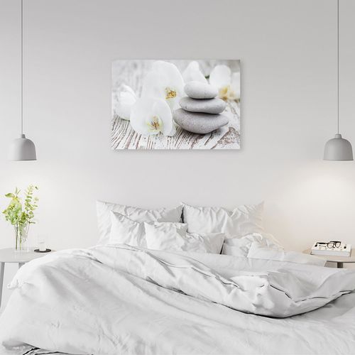 Deco Panel, Orchidee i kamienie Zen 60x40 na Arena.pl