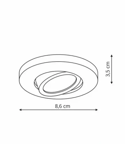 OCZKO RUCHOME OPRAWA REFLEKTOR IP20 Light Prestige na Arena.pl