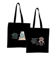 Eko Torba z nadrukiem PREZENT dla DZIEWCZYNY