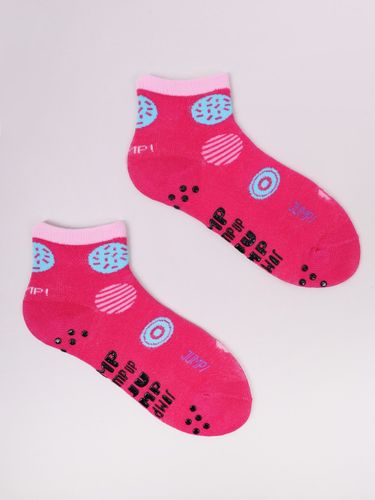 Skarpety dziewczęce krótkie na trampoliny 2PAK 27-30 YOCLUB na Arena.pl