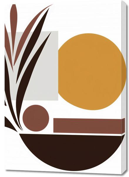 Obraz 70x100cm Stylizacja Roślin zdjęcie 1