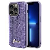 Guess GUHCP13LPSFDGSUiPhone 13 Pro / 13 6.1" fioletowy/purple hardcase