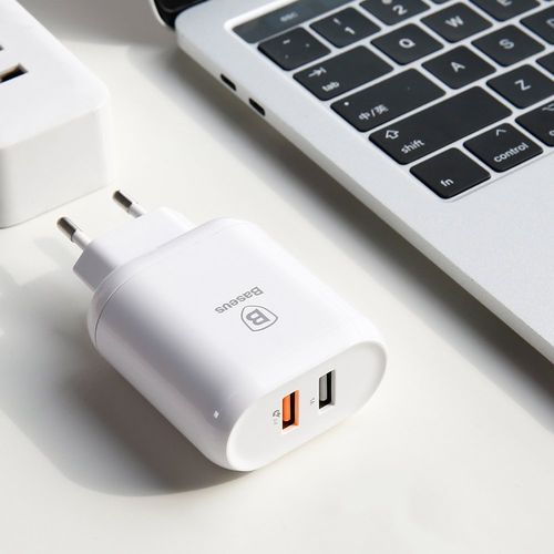 BASEUS MOCNA ŁADOWARKA 2X USB QUICK CHARGE 3.0 na Arena.pl