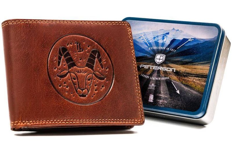 Portfel skórzany PTN N992-EBS zdjęcie 1