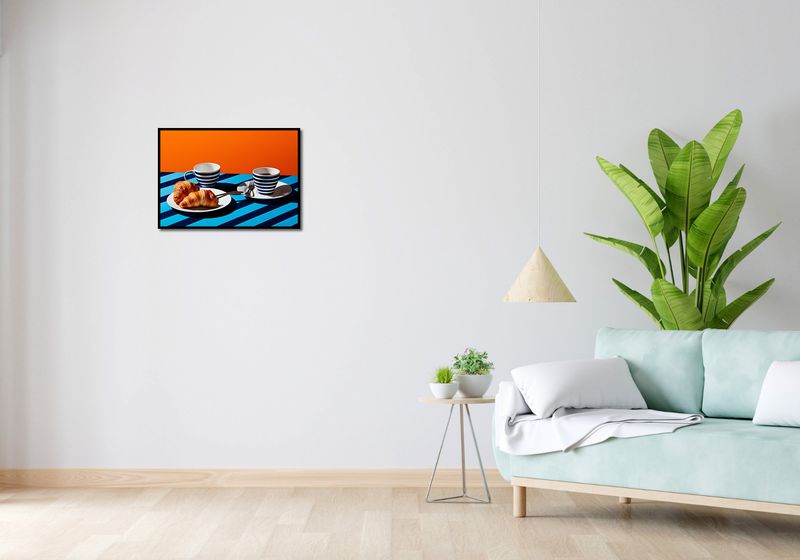 Plakat 59,4x42cm Croissanty zdjęcie 4