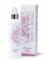 Whitetobrown samoopalacz w płynie MEDIUM +rękawica