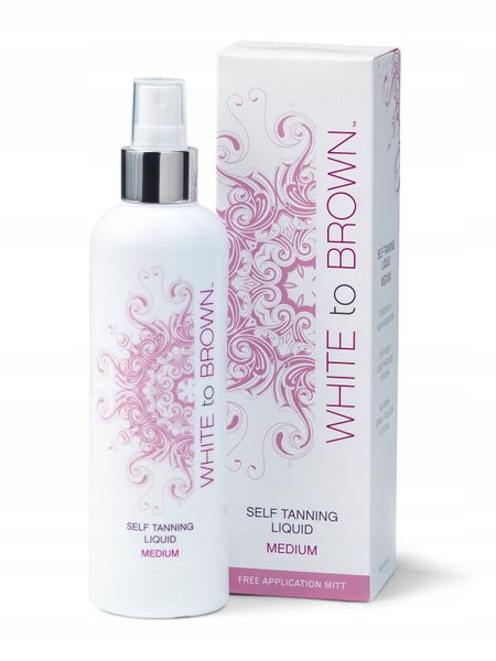 Whitetobrown samoopalacz w płynie MEDIUM +rękawica zdjęcie 1