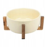 Miska patera półmisek na sałatkę przekąski owoce 28 cm z kamionki