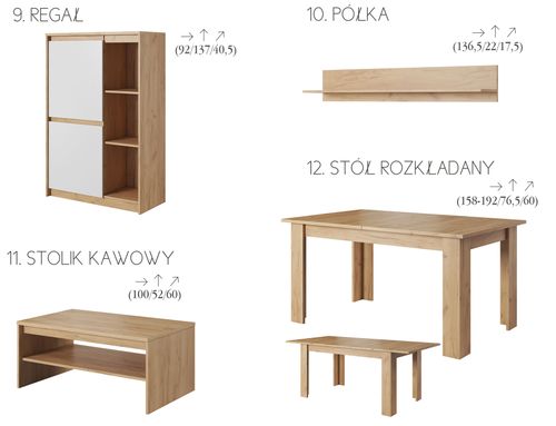 Witryna niska DREAM CRAFT na Arena.pl