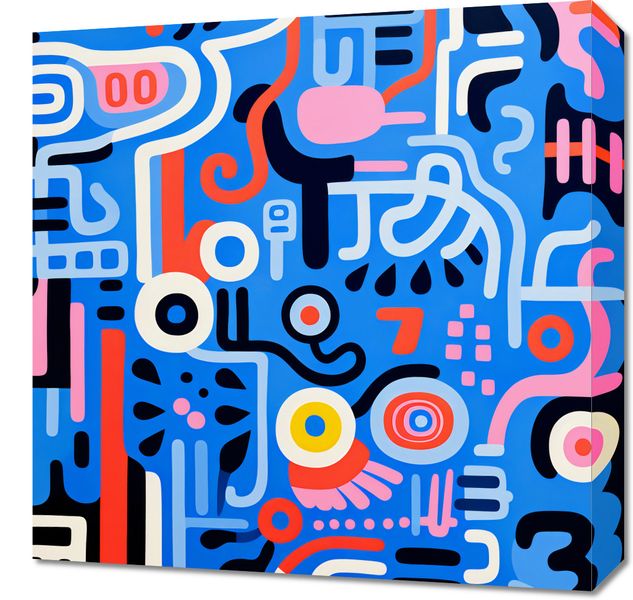 Obraz 50x50cm Rytmiczne Echo zdjęcie 1