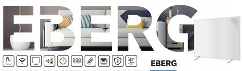 Grzejnik promiennik na podczerwień panel elektryczny EBERG 600W ECO IR WiFi na Arena.pl