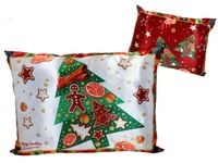 Poduszka z wypełnieniem/suwak - Boże Narodzenie (CARMANI)