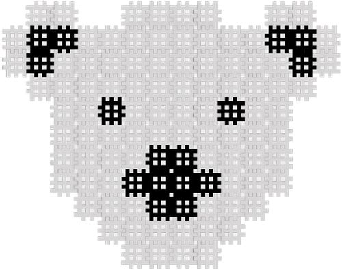 Marioinex Micro Waffle 150 elementów KOALA - obraz puzzle na Arena.pl