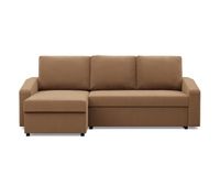 Narożnik uniwersalny, BLOM, Mikrofaza, 231x140x85, cappuccino | TYLETEGOTU