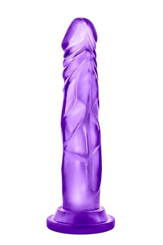 dildo żelowe blush b yours sweet n hard 5 fioletowe z przyssawką na Arena.pl