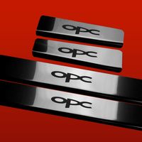 Listwa progowa OPEL/VAUXHALL CORSA D OPC Stal nierdzewna 304 połysk 4szt